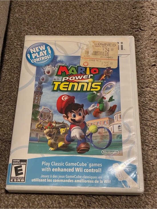Nintendo Other - Nintendo Mario Power Tennis - Complete with Manual and Disc